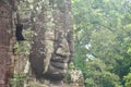 Angkor Bayon face Siem Reap, Cambodia.